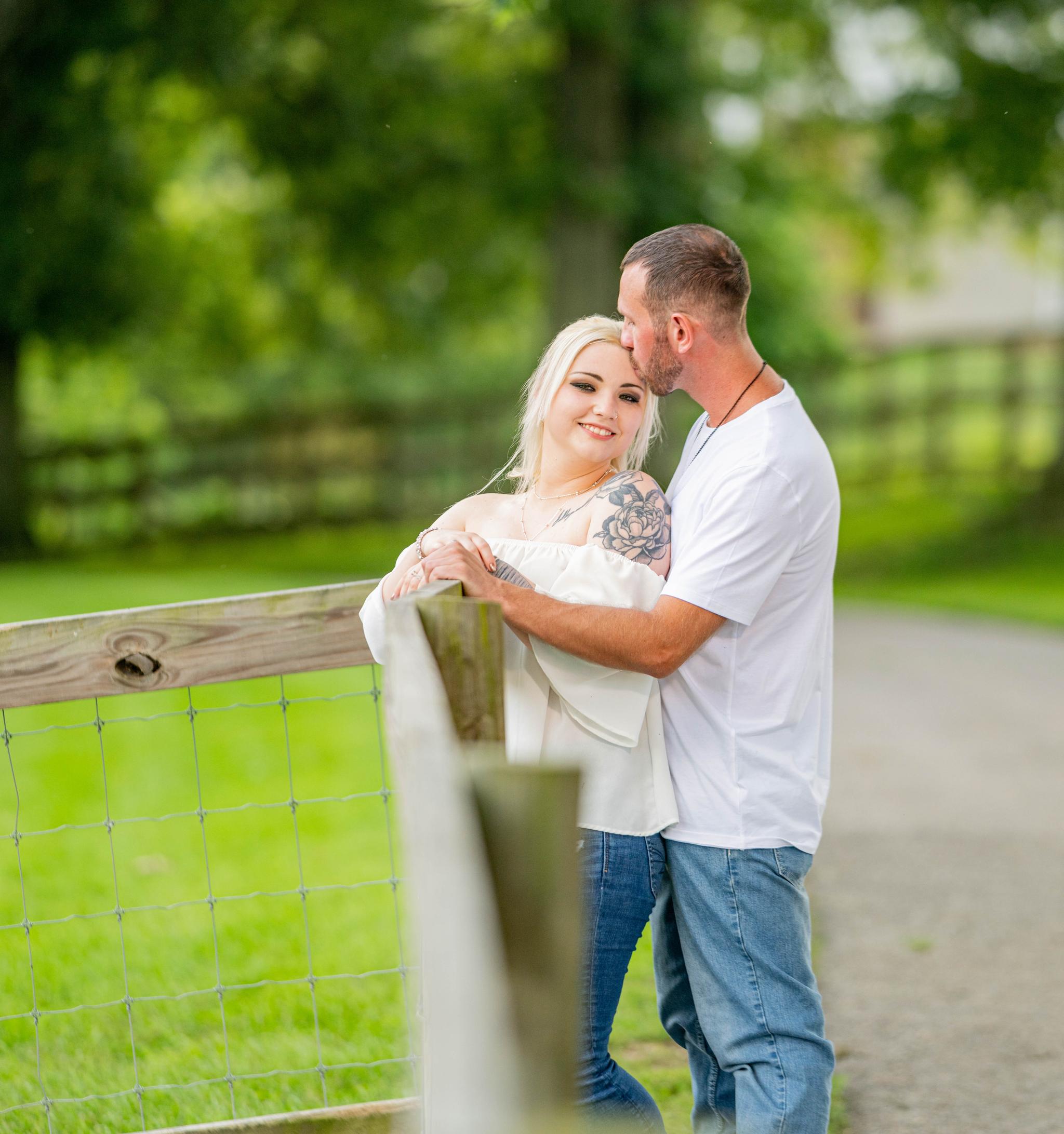 A Whimsical Engagement at Round Hill Park