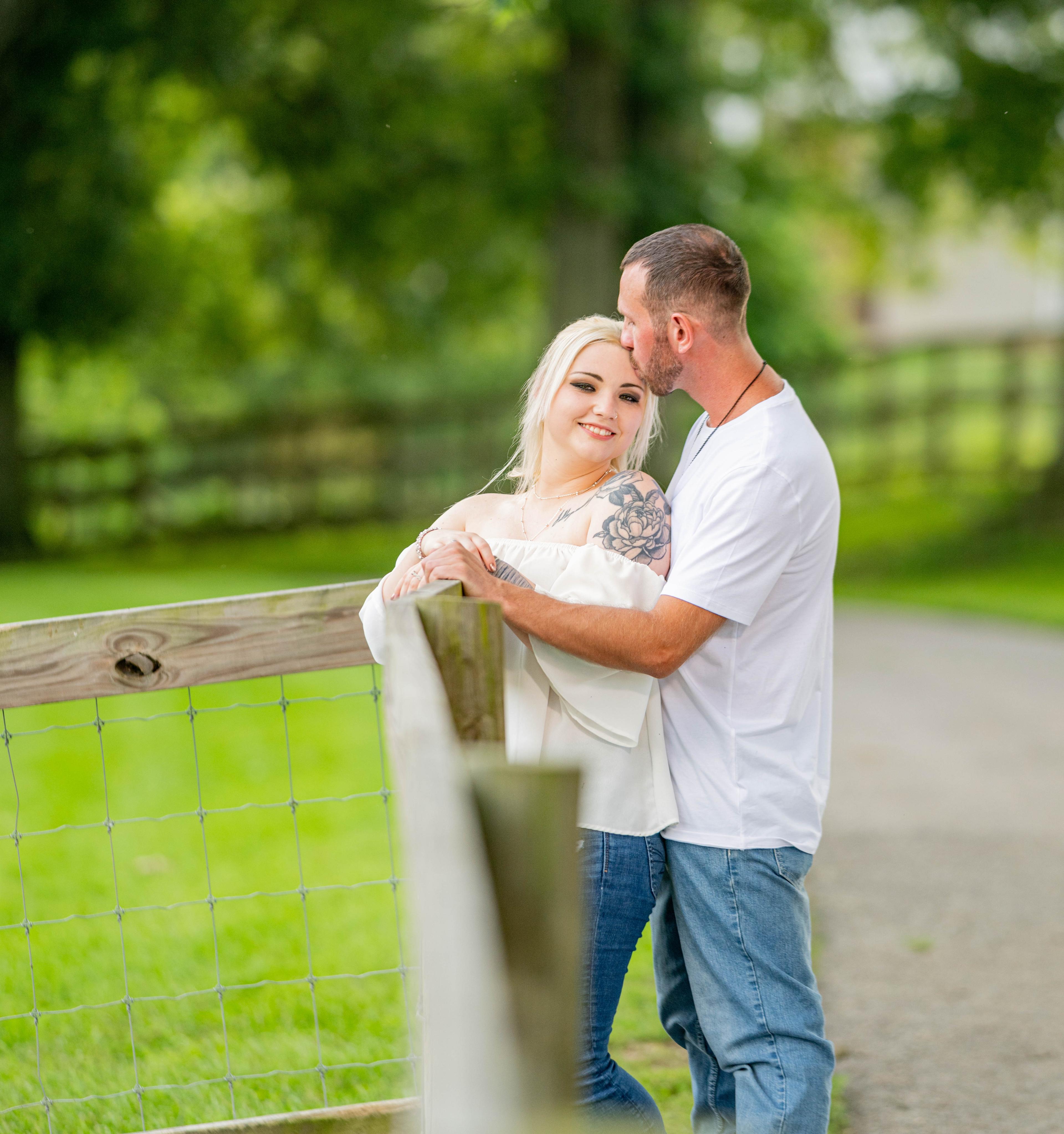 A Whimsical Engagement at Round Hill Park