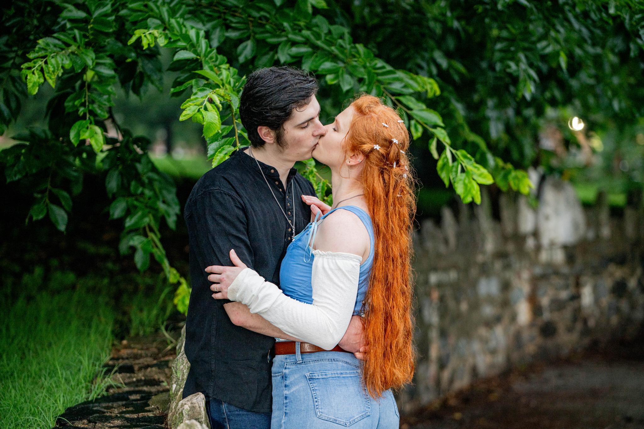 Rainy Day Engagement Session in Baltimore, Maryland | Lauren & Rich